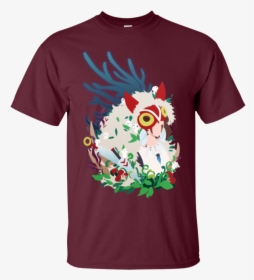 Princess Mononoke T-shirt - Princess Mononoke Art Print Poster, HD Png Download, Transparent PNG