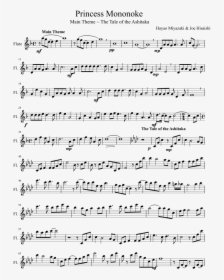 Princesse Mononoke Partition Flute, HD Png Download, Transparent PNG