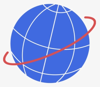 Orbit Transparent Png - Clipart Globe, Png Download, Transparent PNG