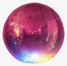 #globo #disco #dancefloor #pink #glitter #planodefundo - Sphere, HD Png Download, Transparent PNG