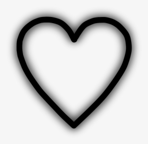 Neon Heart Love Freetoedit Black 귀여운 可愛い Mimi Ftesticke - Heart, HD Png Download, Transparent PNG