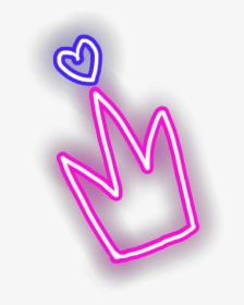 Neon Clipart Crown - Neon Clipart Png, Transparent Png, Transparent PNG