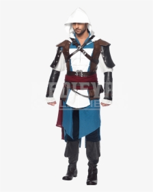 Mens Assassins Creed Edward Costume - Assassins Creed Costume, HD Png Download, Transparent PNG