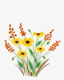 Watercolour Flower, Floral, Watercolor, Nature - Watercolor Painting, HD Png Download, Transparent PNG
