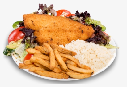 Fish Dinner Png - Fish And Chips, Transparent Png, Transparent PNG