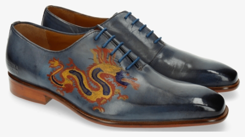Oxford Shoes Clark 6 Moroccan Blue Dragon - Leather, HD Png Download, Transparent PNG