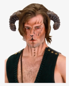 Brown Dragon Horns - Satyr Horns Costume, HD Png Download, Transparent PNG