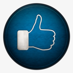 Social, Facebook, Thumb, Like, Button - Picsart Facebook Like Logo, HD Png Download, Transparent PNG