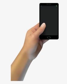 Hand With Smartphone Png Clip Art - Hand With Smartphone Png, Transparent Png, Transparent PNG