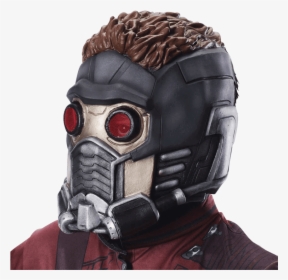 Adult Star-lord Mask - Star Lord With Mask, HD Png Download, Transparent PNG