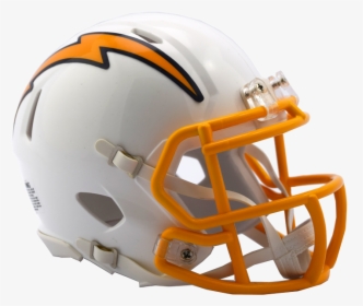 Los Angeles Chargers Color Rush 2016 Speed Mini Helmet - Los Angeles Chargers Mini Helmets, HD Png Download, Transparent PNG