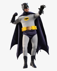 Hot Toys Batman Sixth Scale Figure - Adam West Batman Png, Transparent Png, Transparent PNG
