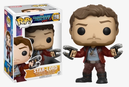 Transparent Peter Quill Png - Guardians Of The Galaxy 2 Star Lord Pop, Png Download, Transparent PNG