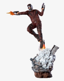Star Lord Endgame Iron Studios, HD Png Download, Transparent PNG