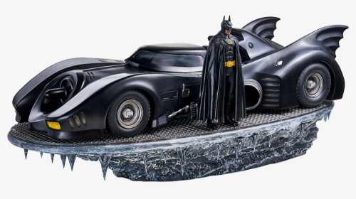Iron Studios Batman Batmobile, HD Png Download, Transparent PNG