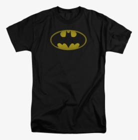 Distressed Bat Symbol T-shirt - Batman Vintage Tee, HD Png Download, Transparent PNG
