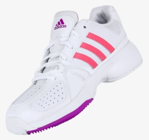 Adidas Women S Bercuda 2 Tennis Shoes White Pink - Pink Tennis Shoes Png, Transparent Png, Transparent PNG