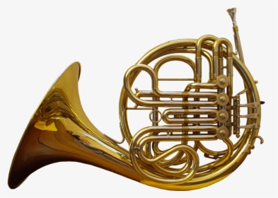French Horn Front - French Horn Png, Transparent Png, Transparent PNG