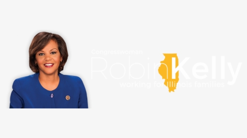 Robin Kelly Logo - Congresswoman Robin Kelly, HD Png Download, Transparent PNG