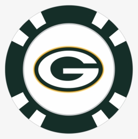 Green Bay Packers Poker Chip Ball Marker - Boston Bruins Poker Chip, HD Png Download, Transparent PNG