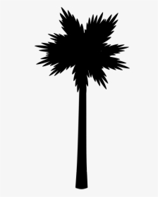 Transparent Beach Silhouette Png - Palm Tree Png Vector, Png Download, Transparent PNG