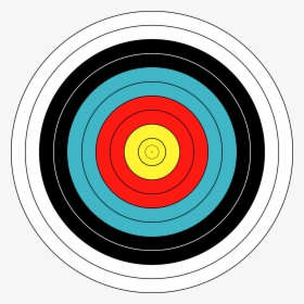 Archery Target Printable, HD Png Download, Transparent PNG