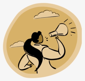 Momartfully Knitting Megaphone - Women's Suffrage Icon, HD Png Download, Transparent PNG