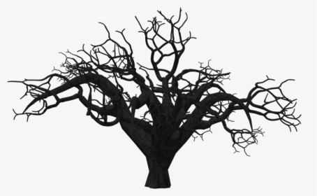 Tree Clipart Vector Stock - Scary Tree Transparent Background, HD Png Download, Transparent PNG