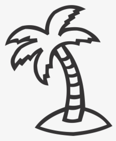 Palm Tree - Palm Tree Icon Png, Transparent Png, Transparent PNG
