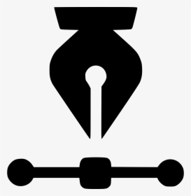 Vector Fountian Tip Anchors - Vector Editor Icon, HD Png Download, Transparent PNG