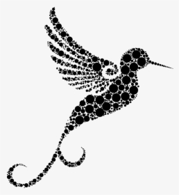 Animal, Bird, Clips, Flying, Hummingbird, Silhouette - Hummingbird Silhouette, HD Png Download, Transparent PNG
