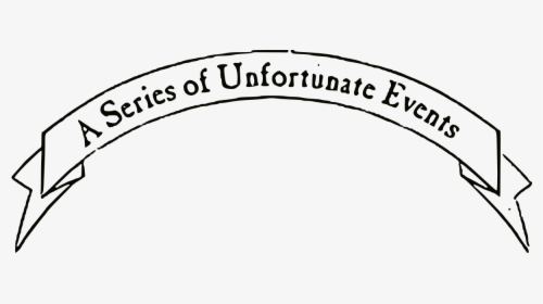 A Series Of Unfortunate Events - Series Of Unfortunate Events Title, HD Png Download, Transparent PNG