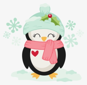 Transparent Snow Family Clipart - Christmas Penguin, HD Png Download, Transparent PNG