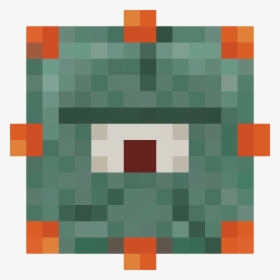 New Texture - Minecraft Elder Guardian Face, HD Png Download, Transparent PNG