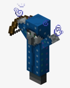 Illusioner Attacking - Minecraft Illusionniste, HD Png Download, Transparent PNG
