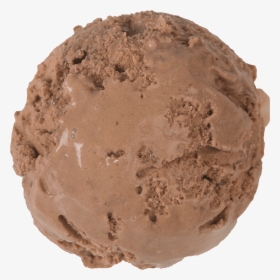 Transparent Chocolate Ice Cream Png - Chocolate Fudge Brownie Ice Cream Scoop, Png Download, Transparent PNG
