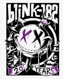 Gif Music Rock Edit Live Era Band Punk Logo Blink 182 - Logo De Blink 182, HD Png Download, Transparent PNG