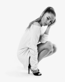 A Highly Energetic Tribute To The Princess Of Pop, - Ariana Grande Sitting Transparent, HD Png Download, Transparent PNG
