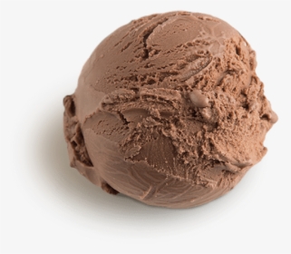 Chocolate Ice Cream Scooped - Scoop Of Chocolate Ice Cream, HD Png Download, Transparent PNG