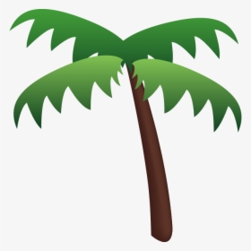 Palm Tree Emoji Png, Transparent Png, Transparent PNG
