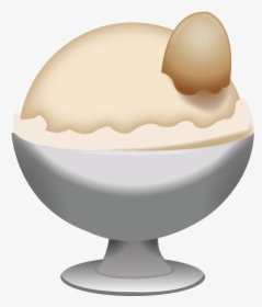 Ice Cream Emoji Png - Emoji Ice Cream Png, Transparent Png, Transparent PNG