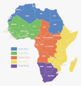 Transparent African Border Clipart - Africa Map Vector Png, Png Download, Transparent PNG