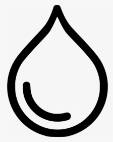 Water Drop Oil Liquid Fuel - Icon Water Drop Png, Transparent Png, Transparent PNG