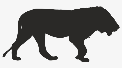 Africa Lion Vector Graphics Clip Art Rhinoceros - Silhouette African Animals Clipart, HD Png Download, Transparent PNG