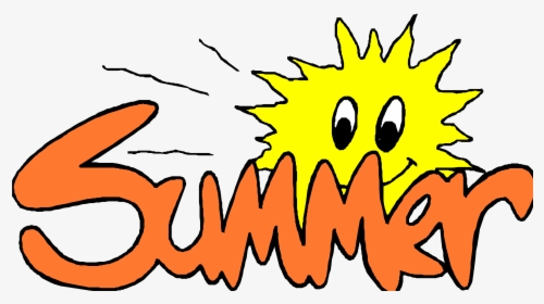 Summer Clipart Free Images - Summer Vacation Work Design, HD Png Download, Transparent PNG