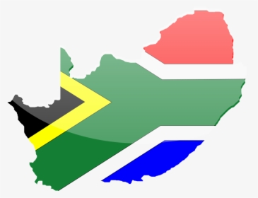Free Vector South African Flag - South Africa Flag Map Png, Transparent Png, Transparent PNG