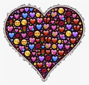 Lot Of Emojis Hearts, HD Png Download, Transparent PNG