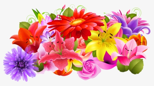 Floral Decor Png Clipart - Flores De Mayo Background, Transparent Png, Transparent PNG