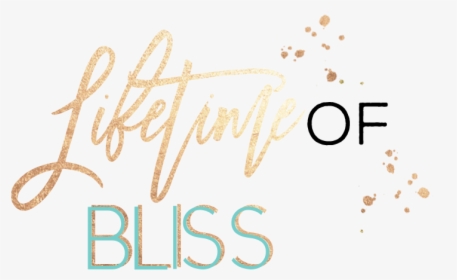 Lifetime Of Bliss - Calligraphy, HD Png Download, Transparent PNG