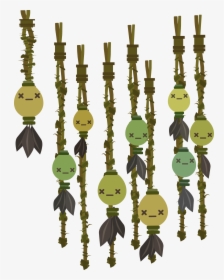 Firebog Hanging Eggs Decor Clip Arts - Cartoon, HD Png Download, Transparent PNG